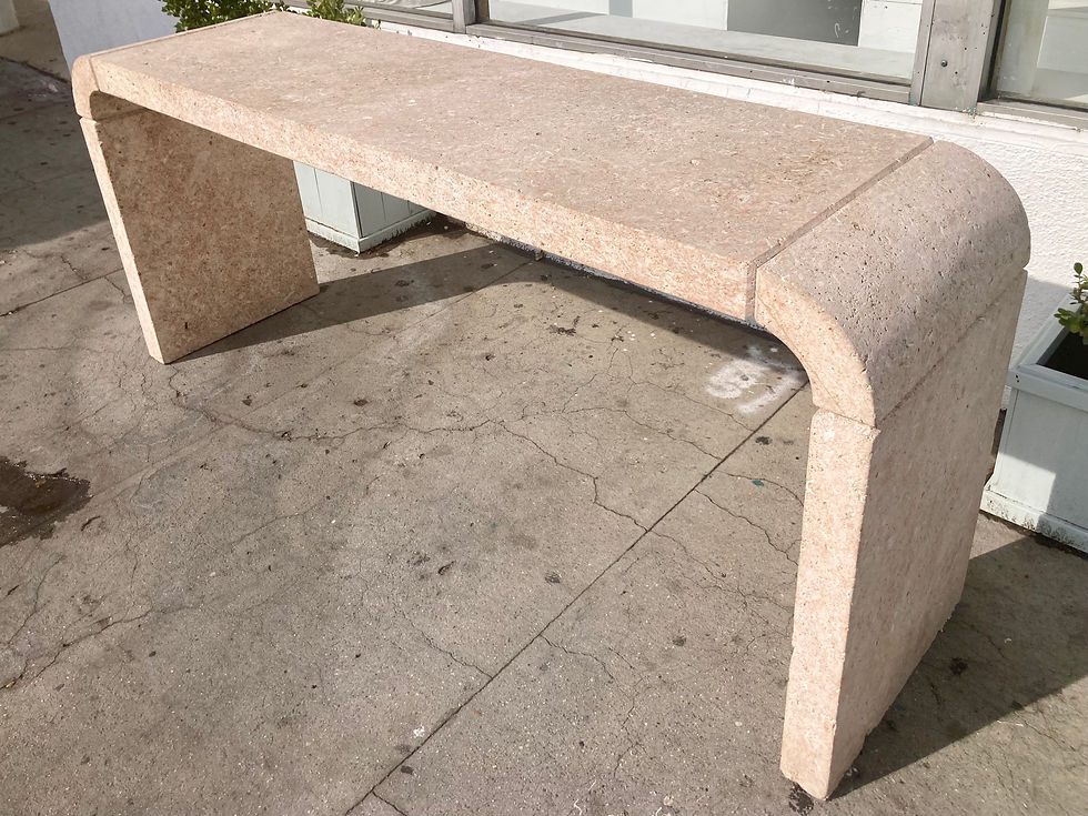 Thumbnail: Coquina Console With Pinkish Tone