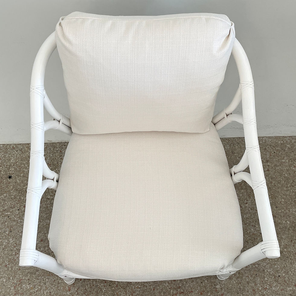 Thumbnail: Ficks Reed Club Chair Upholstered in Todd Hase High Performance