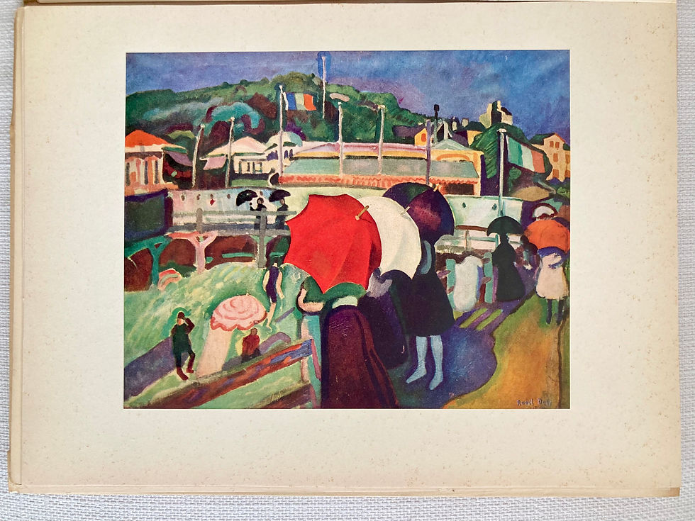 Thumbnail: Raoul Dufy Original Lithograph Book - 9 Lithograph