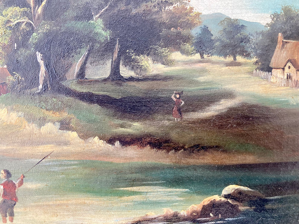 Thumbnail: French 19th Century Landscape Painting
