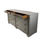 Thumbnail: French Empire Style Double Dresser in Painted Gray Finish