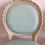 Thumbnail: French Louis XVI Side Chairs Medallion Back - a Pair