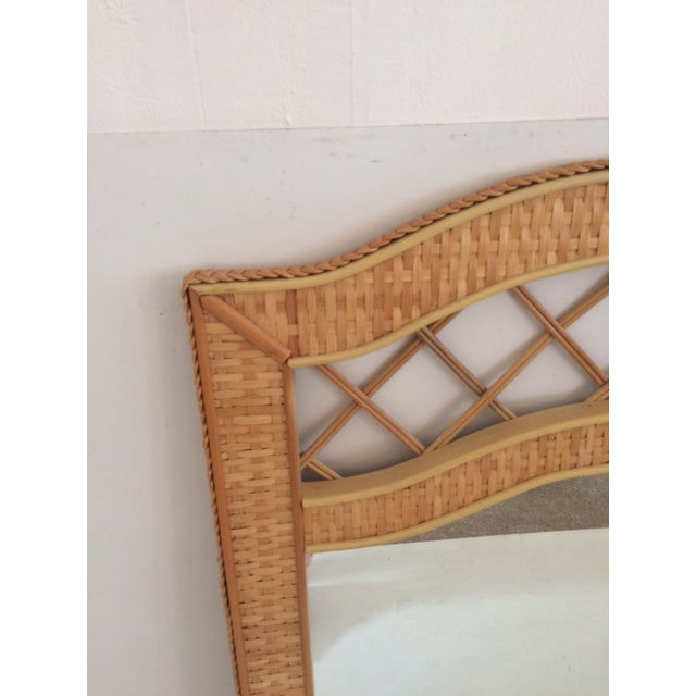 Thumbnail: Boho Chic Rattan Wall Mirror