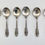 Thumbnail: Grand Baroque Sterling Silver Flatware by Wallace - 32 Pieces