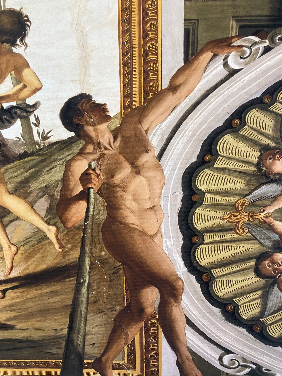Thumbnail: William Gray Harris Photograph on Canvas “ Hercules and Antaeus”