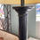 Thumbnail: Aged Bronze Metal Doric Column Floor Lamp