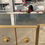 Thumbnail: Michael Taylor Hollywood Regency Regina Antique Mirror and Gilt Sideboard