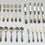 Thumbnail: Grand Baroque Sterling Silver Flatware by Wallace - 32 Pieces