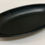 Thumbnail: Matte Black Lacquer Wood French Oval Moderne Dish