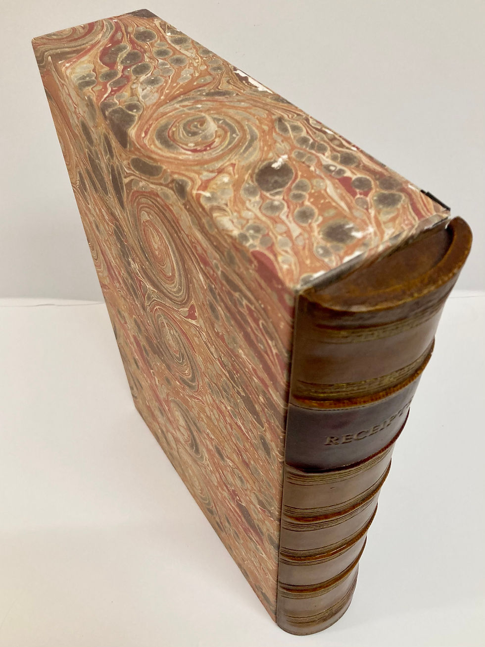 Thumbnail: Leather Book Box - Receipts #1