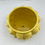 Thumbnail: Lemon Yellow Glazed Ceramic Cache Pot