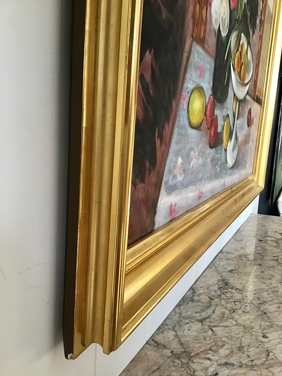 Thumbnail: copy of 1960s Still Life Painting in the Style of Henri Matisse