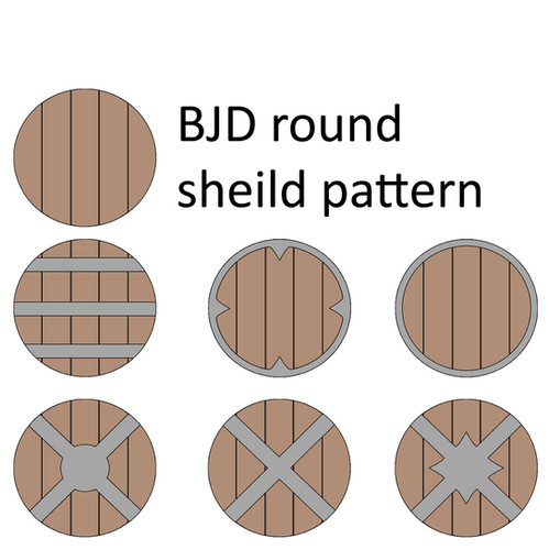 Round Shield V1 craft | peachdaydreams