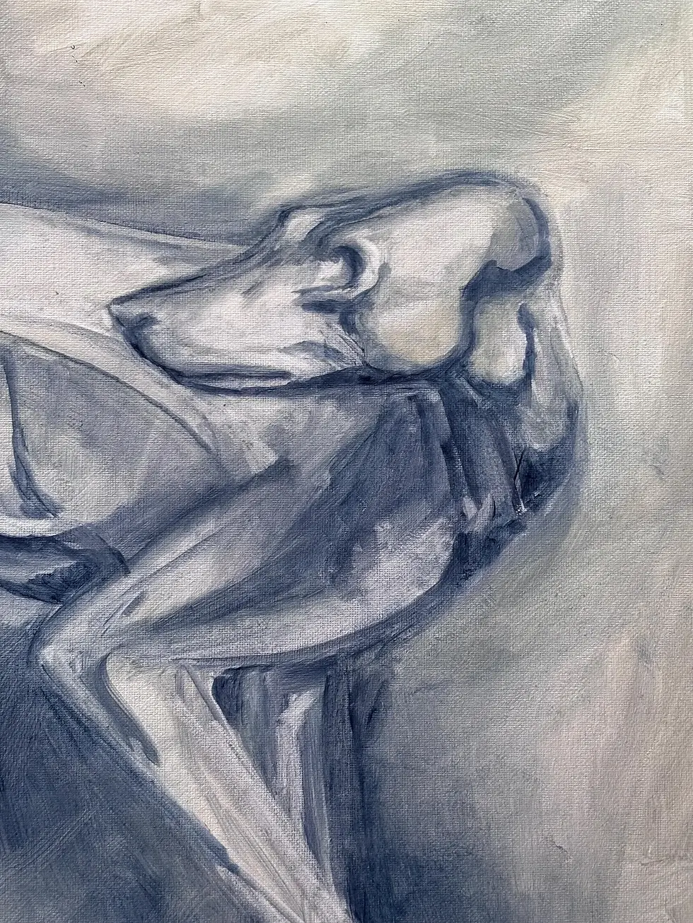 Thumbnail: "Ghost of Lambo" Oil on Canvas