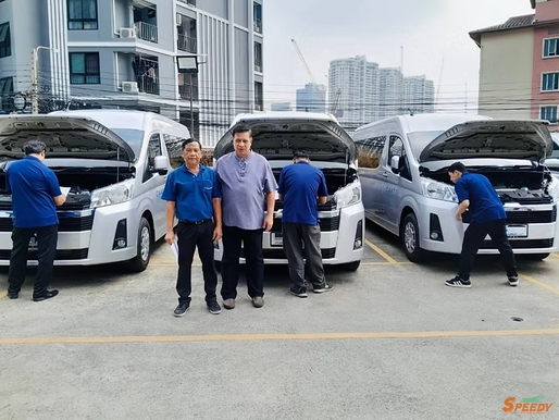 บริษัท สปีดี้ แพคเก็จ เอ็กซ์เพรส จำกัด ส่งมอบรถสนับสนุนการปฏิบัติงานแก่สำนักงานการบินพลเรือนแห่งประเทศไทย
