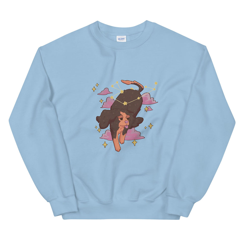 Miniaturbild: Suzie in the Sky with Diamonds Unisex Sweatshirt