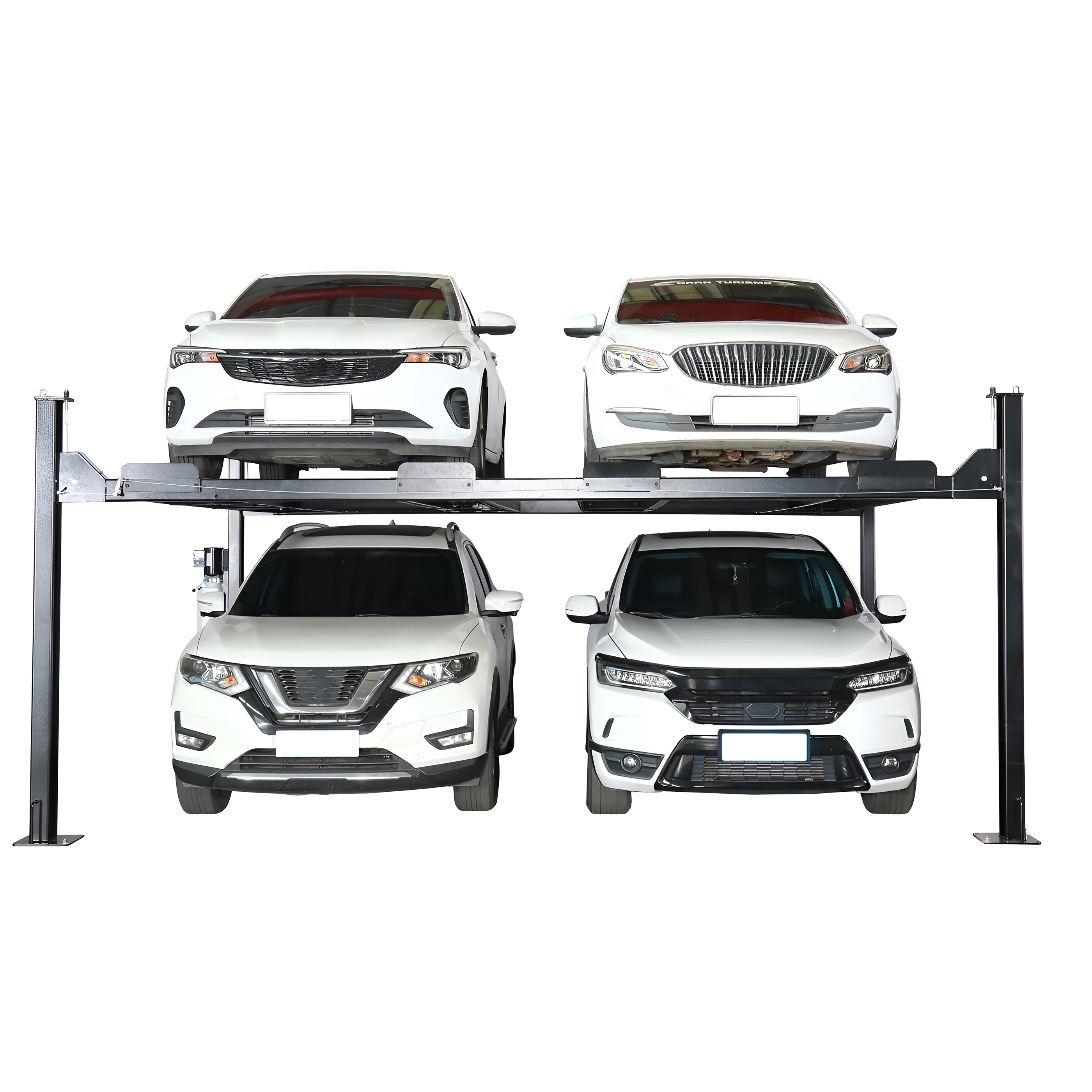 BendPak HD-7500BLX Four-Post Boat & Vehicle Lift – 7,500 lb, Dry Dock