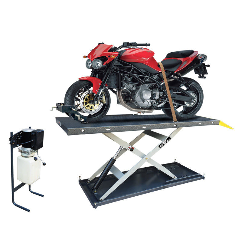 Amgo MC-1200, Motorcycle & ATV Lift - 1200lb