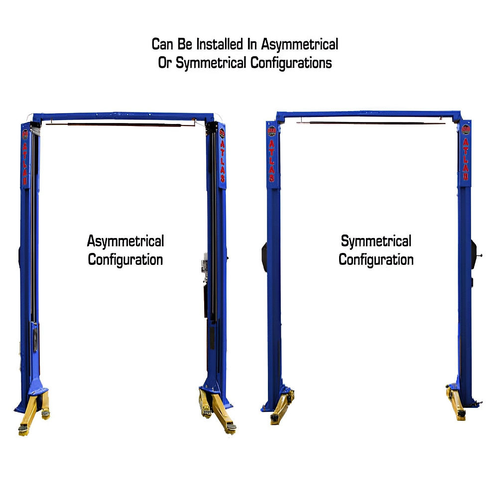 Thumbnail: Atlas PVL10, 10,000 lb 2 Post Lift - ALI Certified