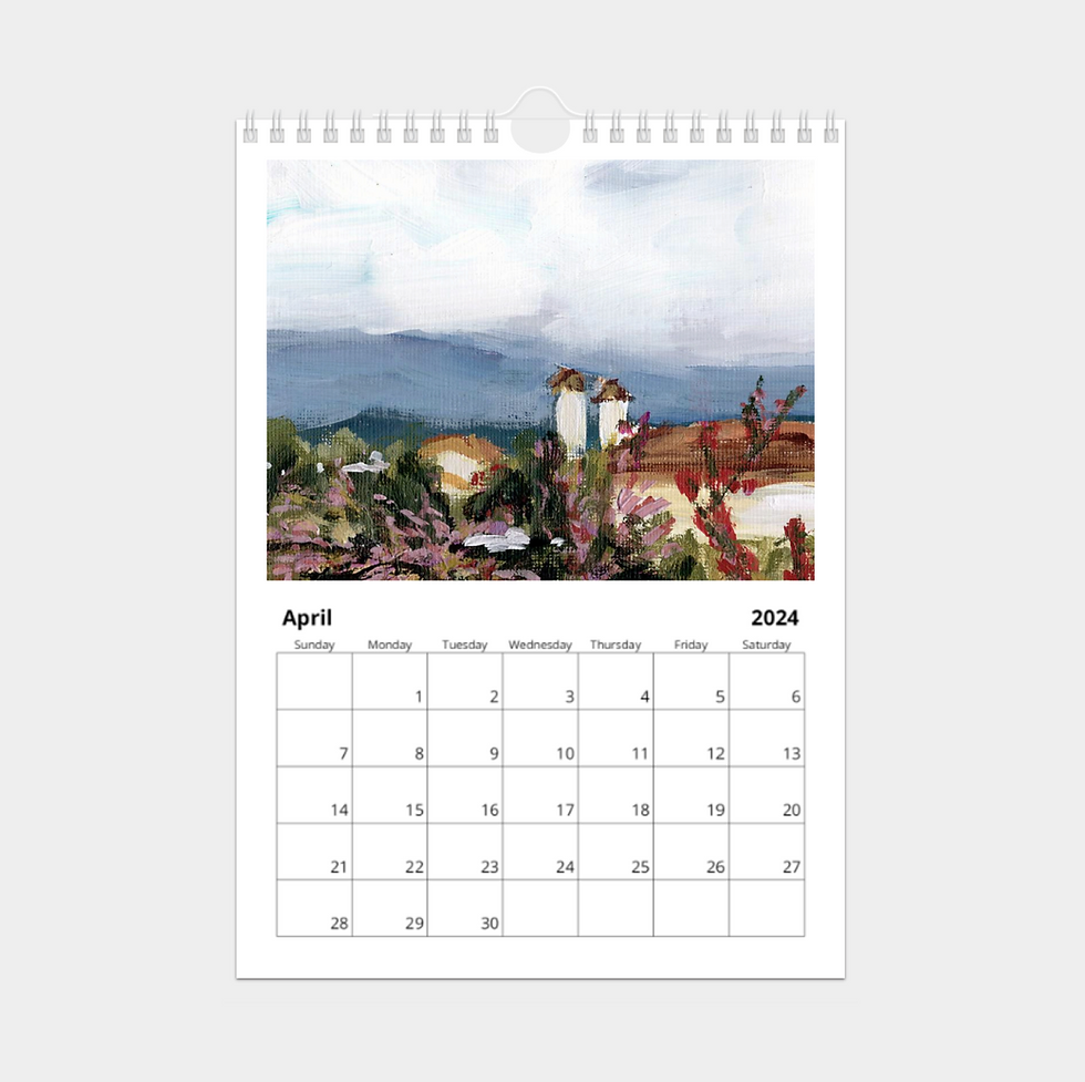 Thumbnail: Landscape Wall Calendar - Horizontal Art