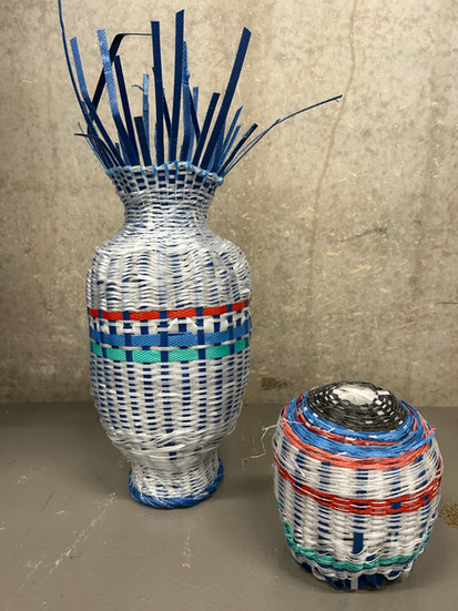 LCF student's work in response to the 'Pockets of Love' Dzaleka Arts Lab brief.