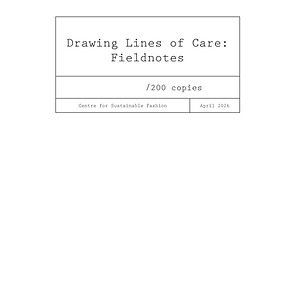 Drawing Lines of Care: Fieldnotes