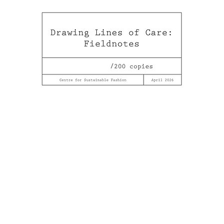 Drawing Lines of Care: Fieldnotes