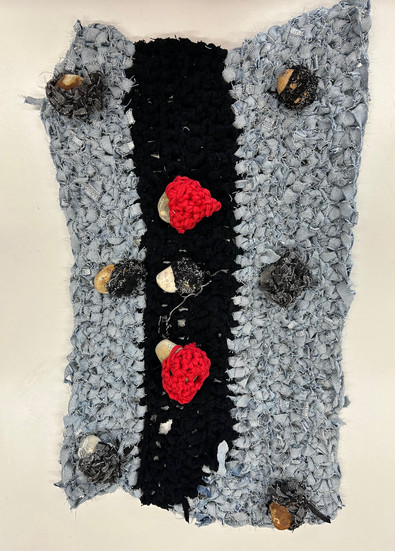 LCF student's work in response to the 'Pockets of Love' Dzaleka Arts Lab brief. 