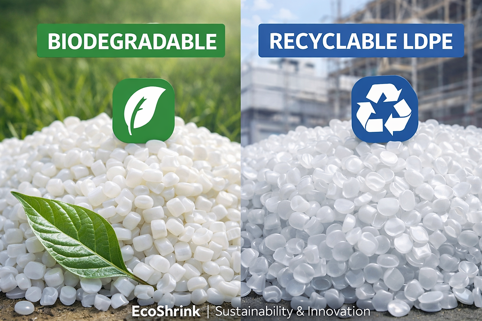Biodegradable Shrink Wrap: The Future of Site Containment?