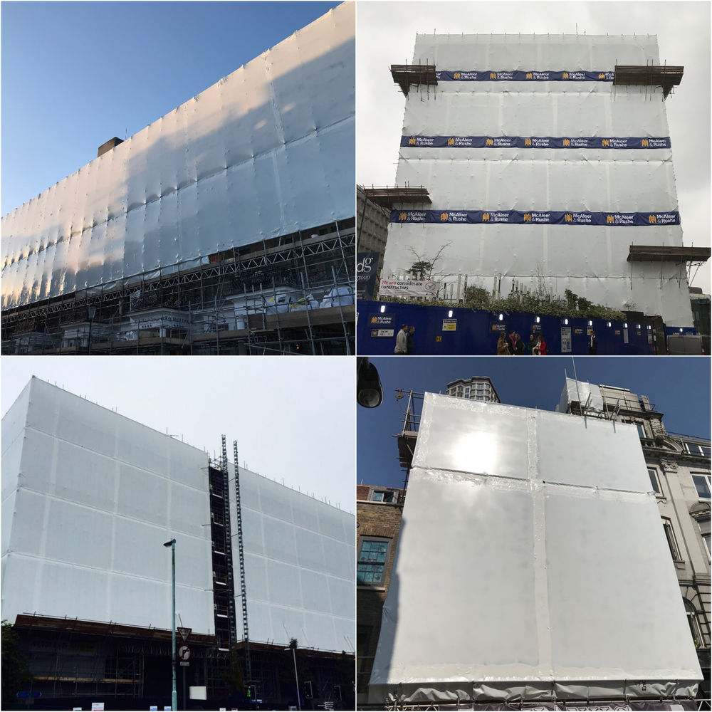 How To Set Up a Scaffold for Shrink Wrap?