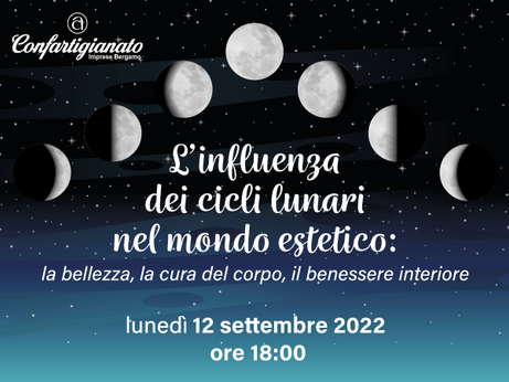 ESTETICA - A Bergamo il seminario sull’influenza dei cicli lunari nelle cure di bellezza