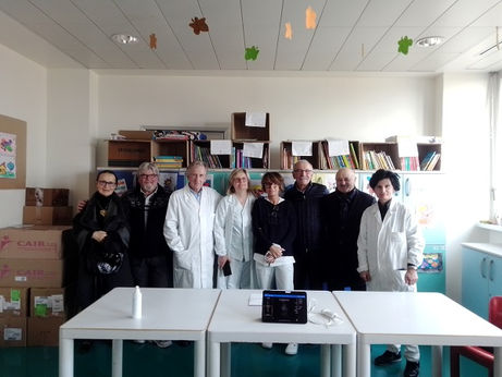 BERGAMO - ANAP dona un ecografo al reparto di Pediatria dell'Ospedale Bolognini di Seriate