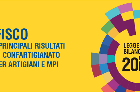 LEGGE DI BILANCIO - Le misure fiscali della manovra sotto la lente di Confartigianato