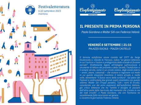 CULTURA - Il nostro contributo al Festival della Letteratura di Mantova