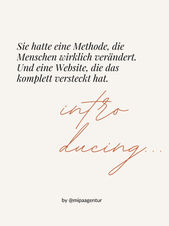 Einleitung - Branding Rework & Website by MIPA Brandingagentur Graz für s.m.i.le - Charlotte Popp - MET Klopftechnik