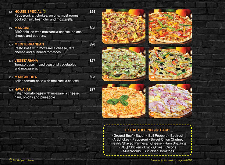 Ware Menu FOOD MENU | WAREHOUSE