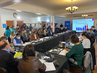 Comisión de Obras Públicas del Senado sesionó de forma inédita en La Unión.