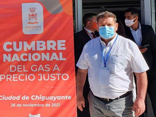 Alcalde Reinoso y cumbre de gas a precio justo “Mantenemos nuestro compromiso de concretar esta idea