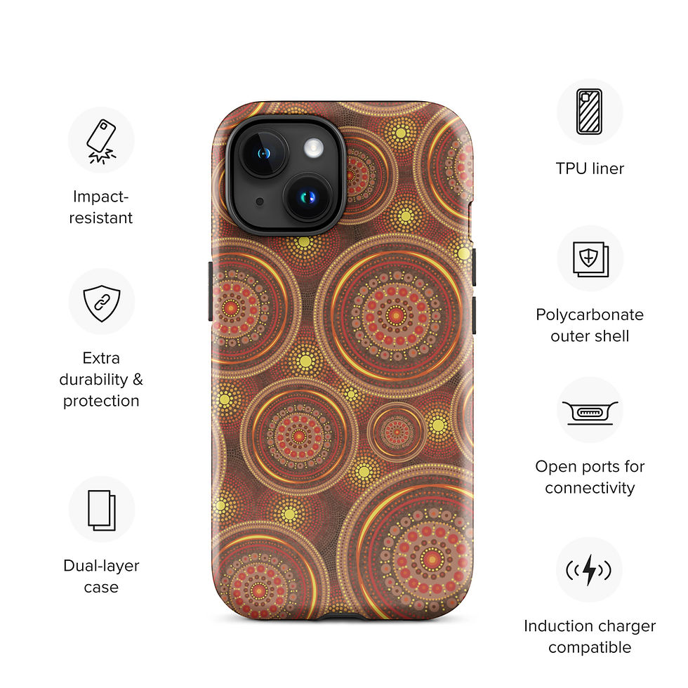 Thumbnail: "CIRCLES" Tough Case for iPhone®