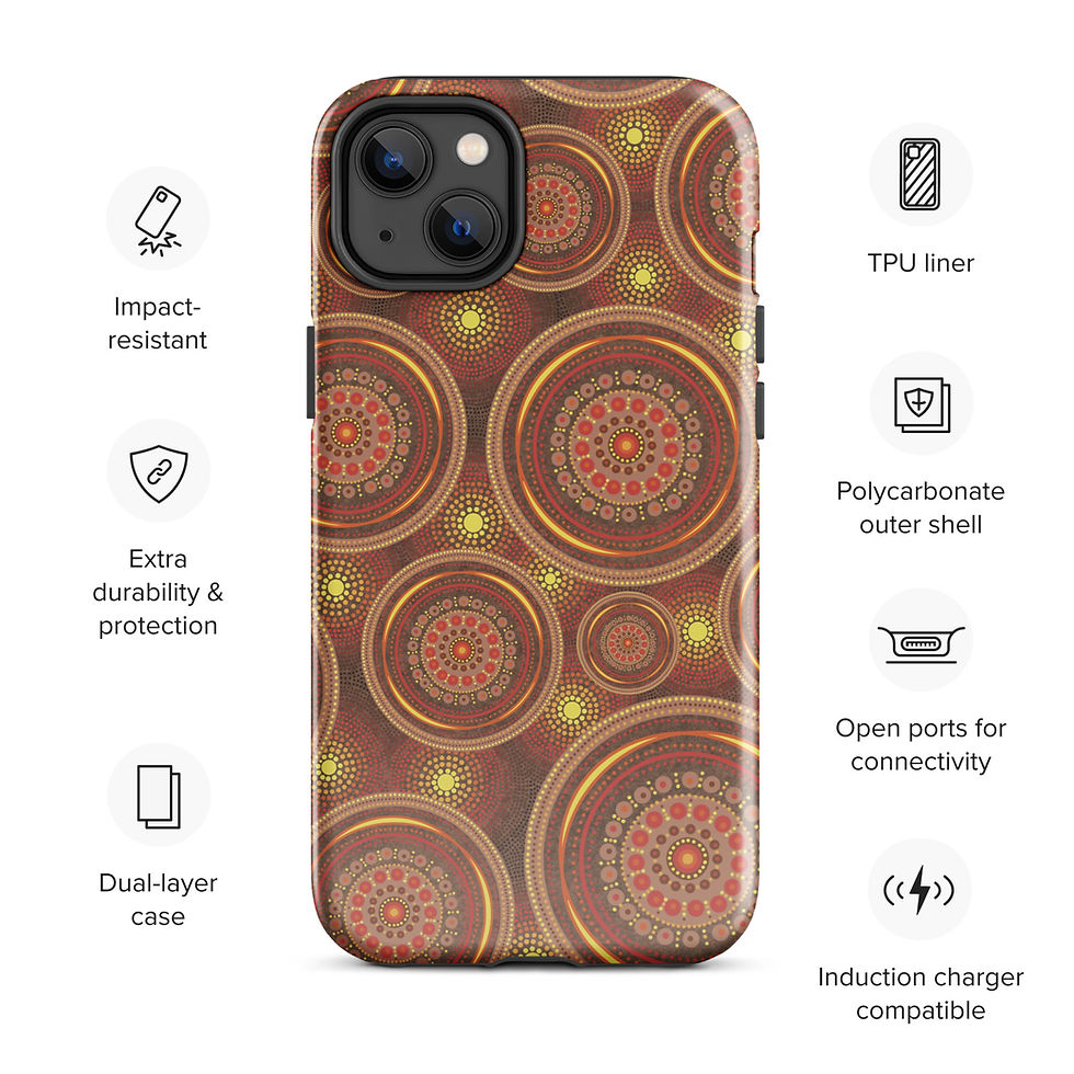Thumbnail: "CIRCLES" Tough Case for iPhone®