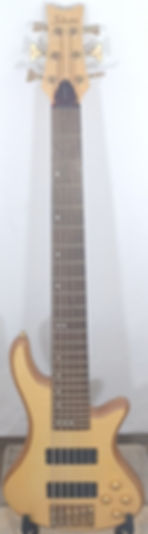 Schecter Stiletto Custom 6-String Bass w/ Hard Shell Case
