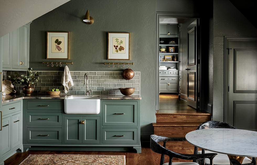 Moody Built In Cabinetry And Styling