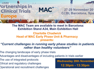 PARTNERSHIPS IN CLINICAL TRIALS 2018, BARCELONA