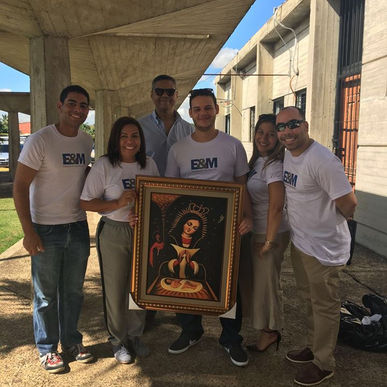Peregrinación del equipo de E&M a la basÃlica de Higüey