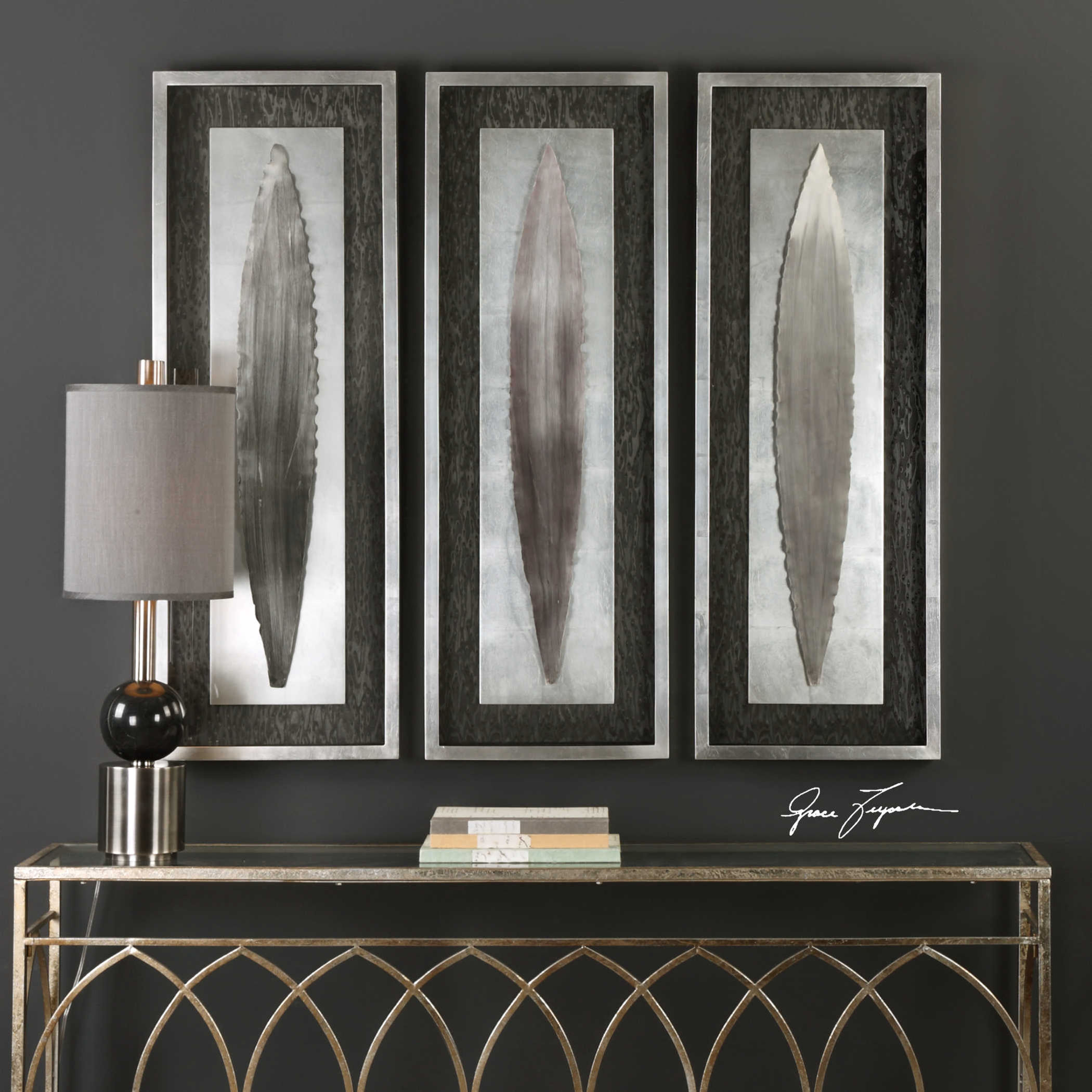 TRISTA SHADOW BOXES, S/3