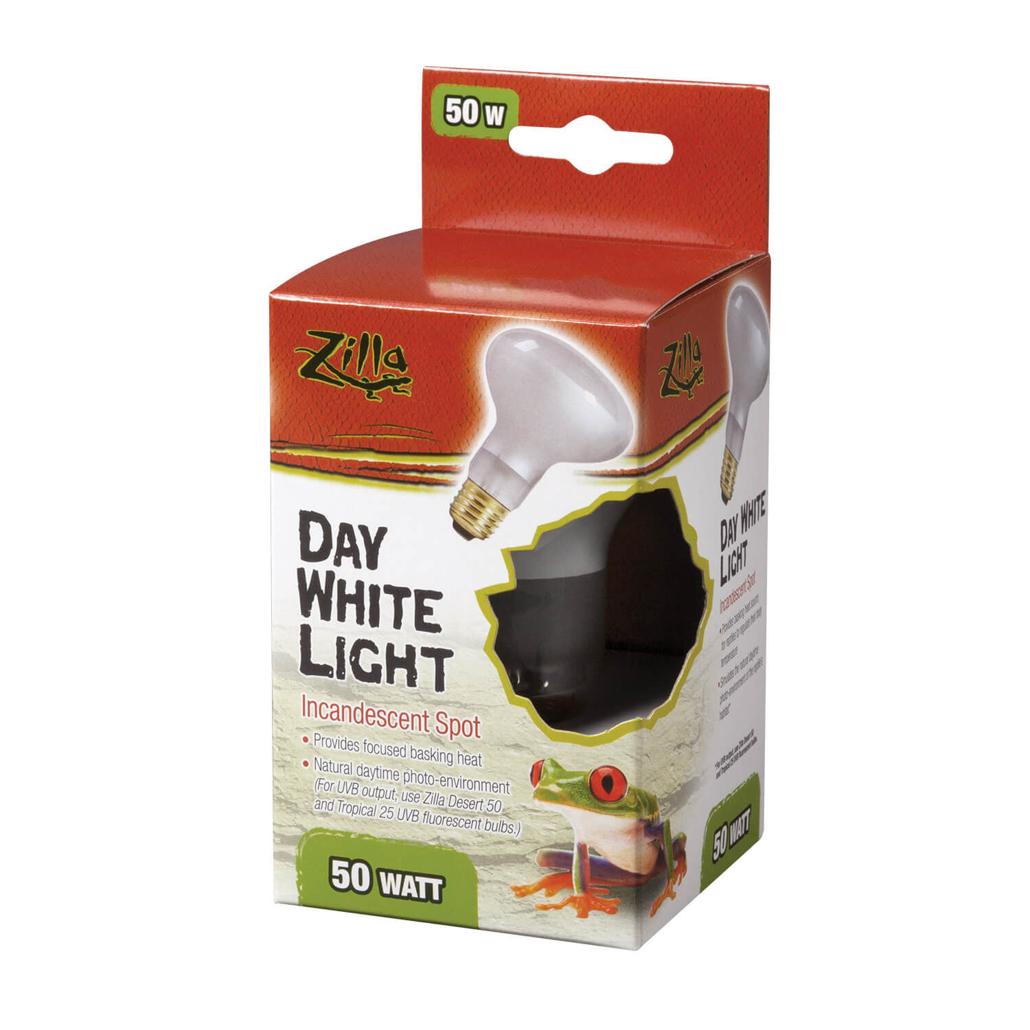 Zilla Day White Light 50w Incandescent Spot