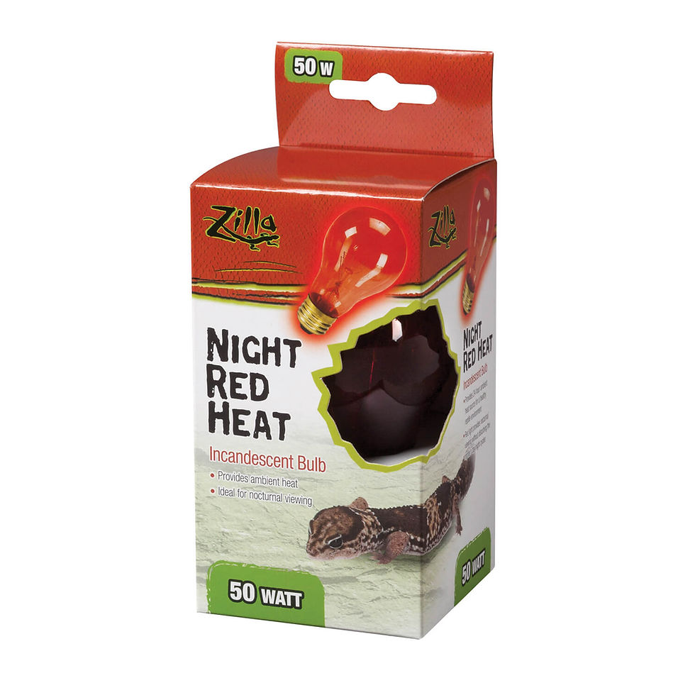 Zilla Night Red Heat 50w Incandescent Bulb