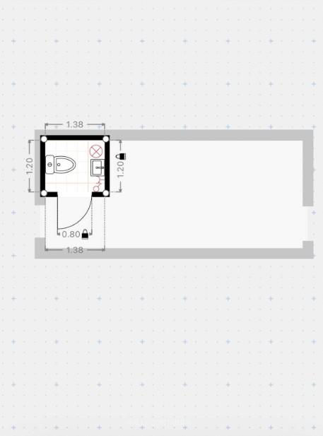 Thumbnail: Conteneur Bureau CONTAINEX 2,5×6 m avec Toilettes et Lavabo