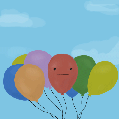 Balloon Gif Animation