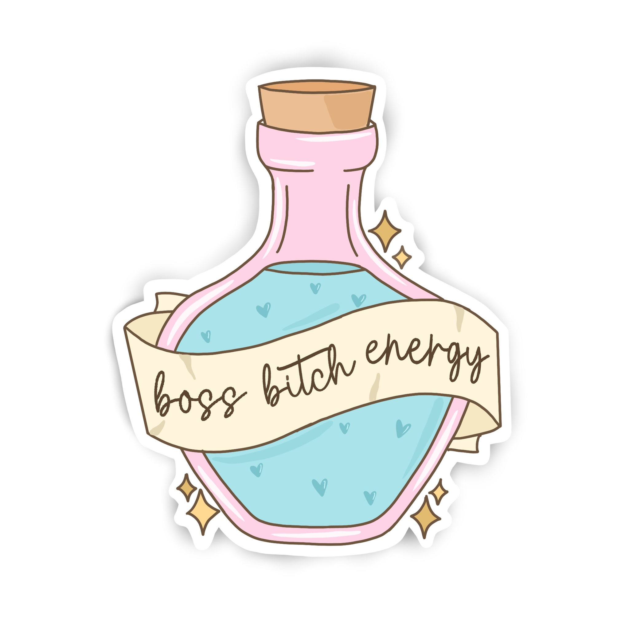 Boss bitch energy sticker
